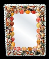 Shell Mirror Large - Click For Larger View