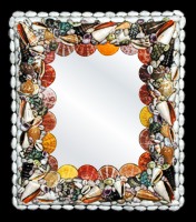 Shell Mirror Medium - Click For Larger View