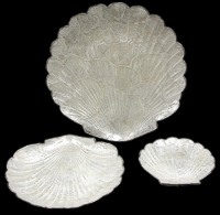 3 Pc Capiz Scallops - Click For Larger View