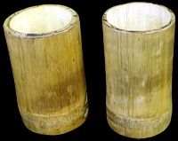 6pc Bamboo Mugs - Click For Larger View