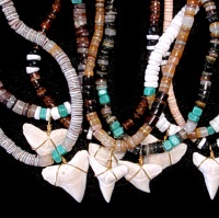 Shark tooth asst Necklaces - Click For Larger View