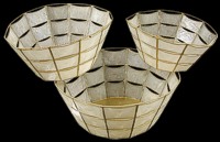 Capiz Oval Baskets - Click For Larger View