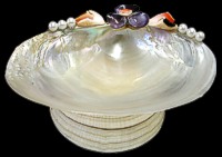 Mother of Pearl Dish - Click For Larger View