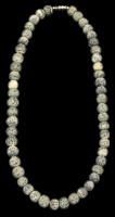 Blue Coral Necklace - Click For Larger View