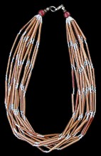 Natural Bamboo/Beads - Click For Larger View