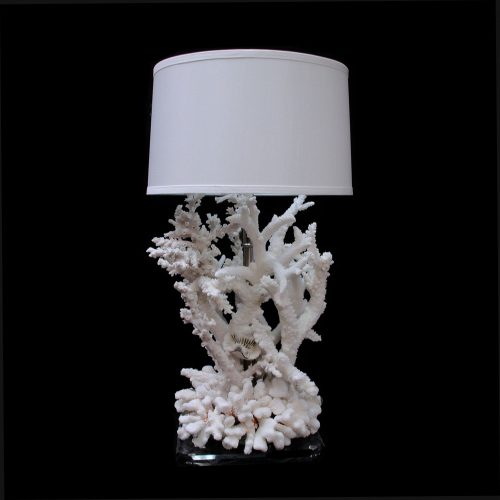 White Coral Lamp